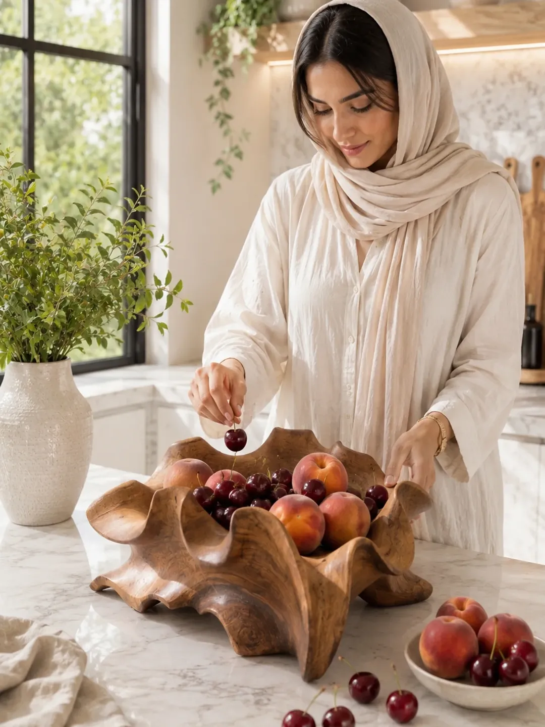 میوه خوری چوب گردو
