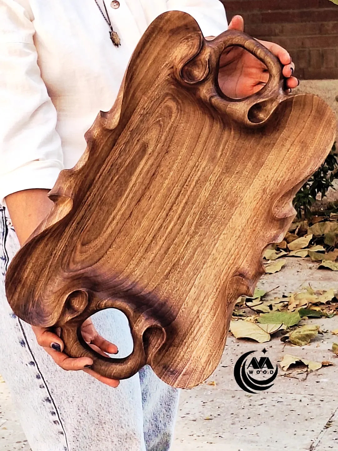 سینی چوب گردو